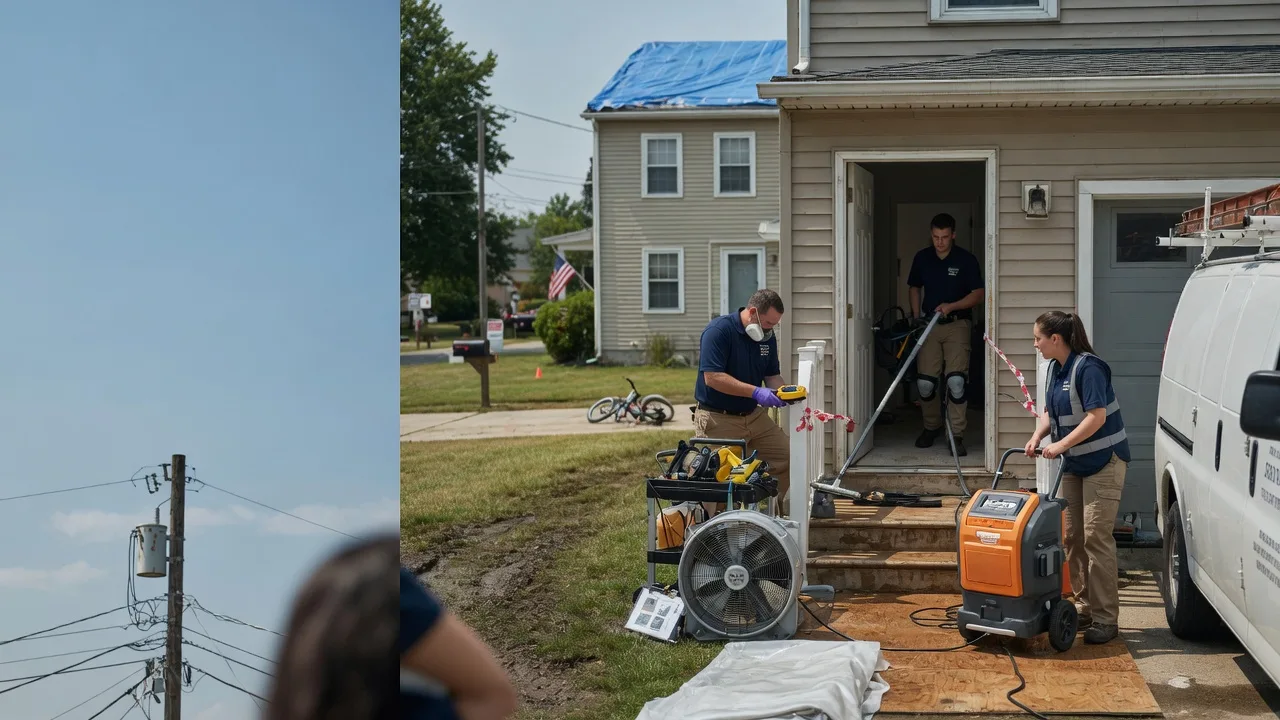 Water Damage Repair in Lizemores, WV near me
